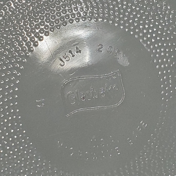 Glasbake Strawberry Casserole Milk Glass 2 quart Baking Dish - Picture 7 of 8